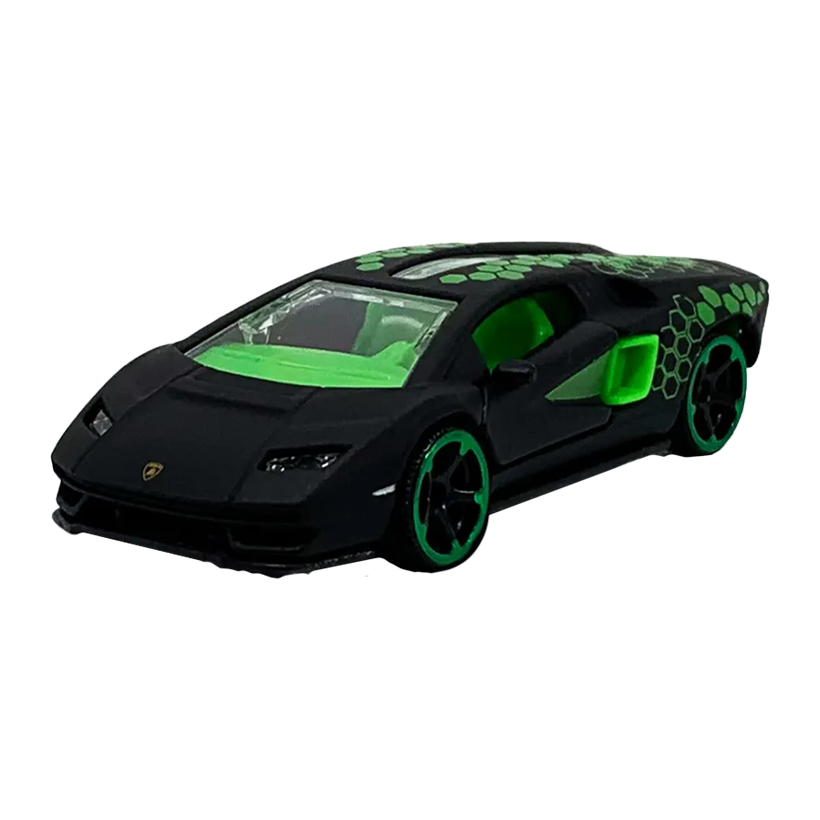 Машинка Premium Majorette Lamborghini Countach LPI 800-4 Bright Trace 1:58 228B-2 Black - Retromagaz
