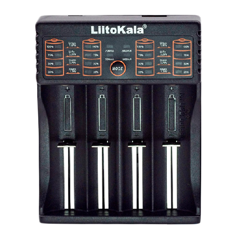Зарядний Пристрій LiitoKala Lii-402 Black - Retromagaz