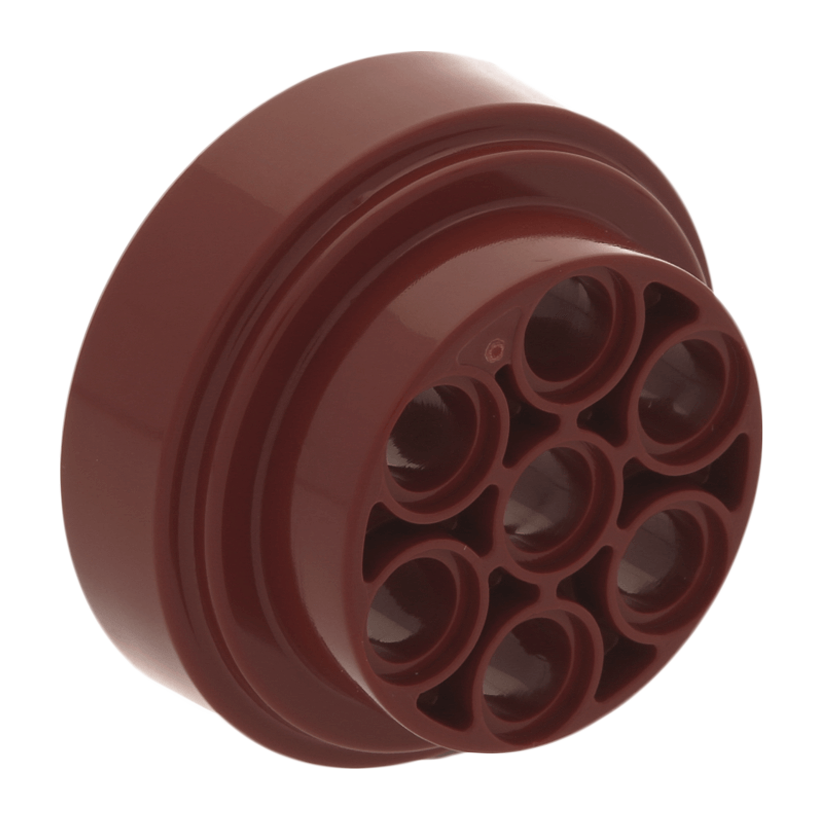 Колесо 10шт Lego Диск 31mm D. x 15mm 60208 4513904 4539085 6030706 Dark Red Б/У - Retromagaz