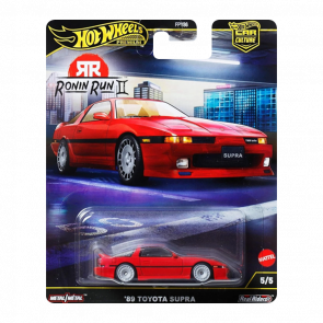 Машинка Premium Hot Wheels Toyota Supra II Ronin Run 1:64 JBK90 Red Машинка Premium Hot Wheels Toyota Supra II Ronin Run 1:64 JBK90 Red - Retromagaz