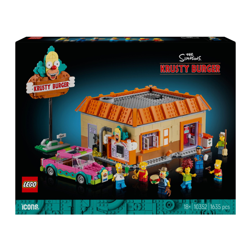 Конструктор Lego The Simpsons: Krusty Burger 10352 Новый - Retromagaz