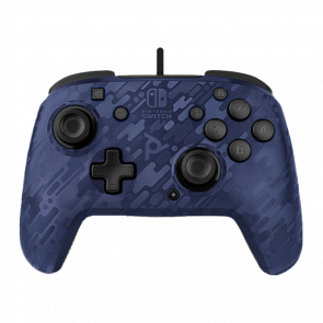 Геймпад Проводной PDP Gaming Switch Faceoff Deluxe + Audio Blue 3m Новый