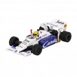 Машинка Premium MINI GT Toleman TG184 - No.19 Ayrton Senna 2nd Monaco GP 1984 1:64 MGT01118 White - Retromagaz
