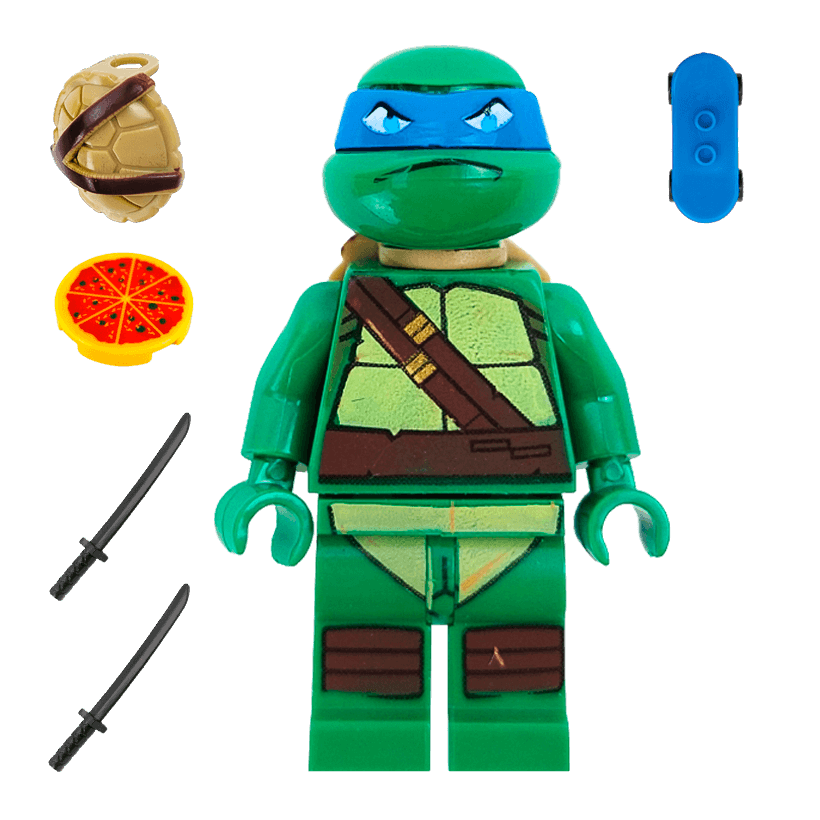 Фигурка RMC Teenage Mutant Ninja Turtles Leonardo Cartoons tnmtr003 Новый - Retromagaz