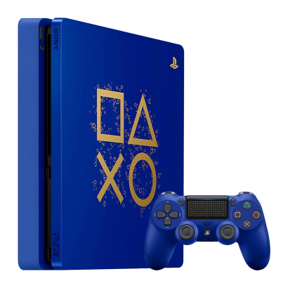 Консоль Sony PlayStation 4 Slim Days of Play Limited Edition 500GB + Коробка Б/У - Retromagaz