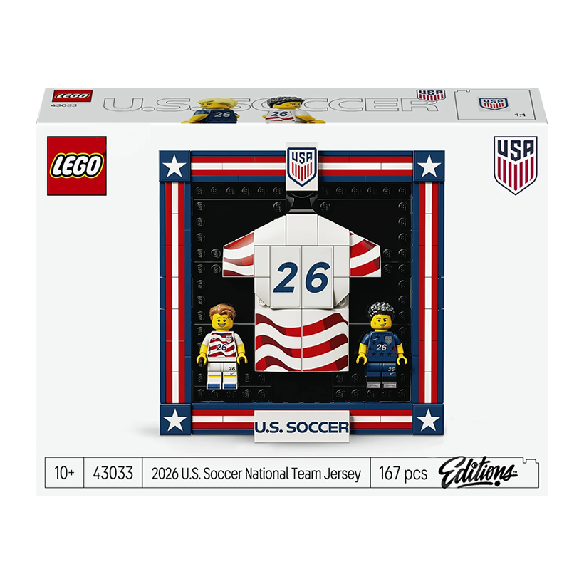 Конструктор Lego Футболка Національної Збірної США з Футболу Editions Sports 43033 Новий - Retromagaz