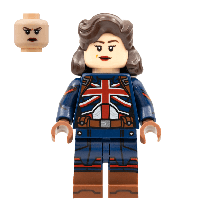 Фігурка Lego Marvel Captain Carter Super Heroes colmar10 Б/У - Retromagaz
