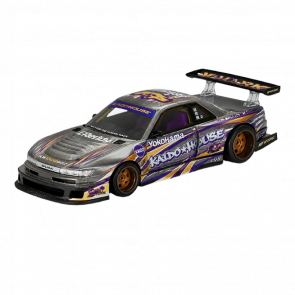 Машинка Premium Kaido House x MiNI GT Nissan Silvia S13-R KAIDO DRIFT V1 1:64 KHMG235-CH Grey - Retromagaz