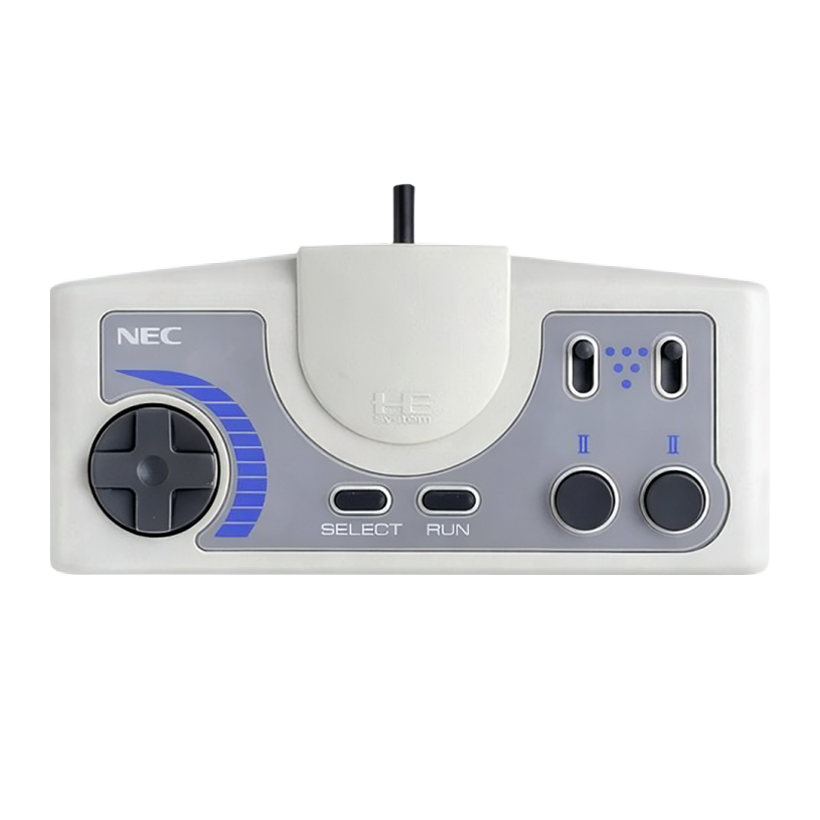 Геймпад Проводной NEC PC Engine Turbo Pad Duo-R White 1.2m Б/У - Retromagaz