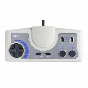 Геймпад Проводной NEC PC Engine Duo-R Turbo Pad White 1.2m Б/У - Retromagaz