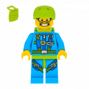 Фігурка Lego Collectible Minifigures Series 10 Skydiver col150 Б/У Хороший