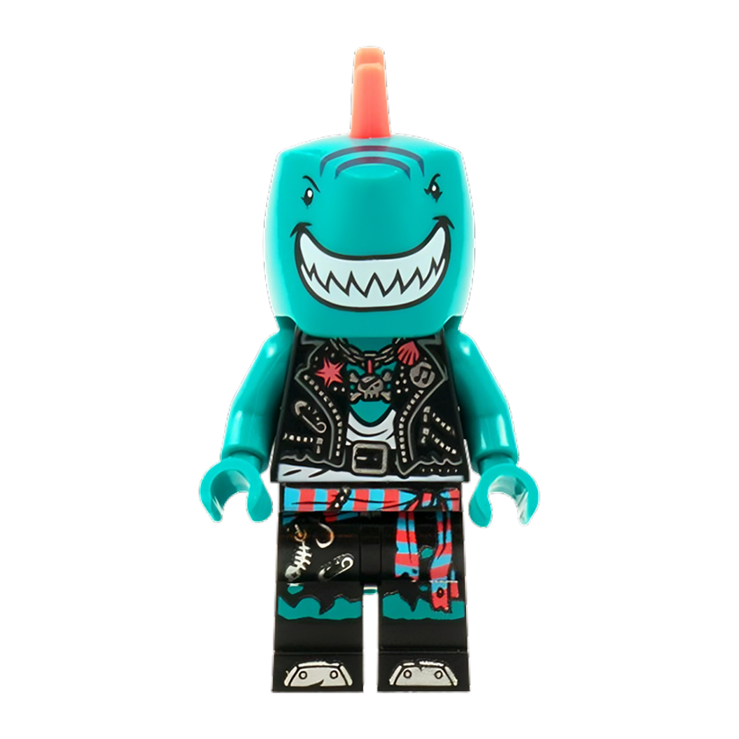 Фігурка Lego Vidiyo Shark Singer Bandmates Series 1 Інше vid002 Б/У - Retromagaz