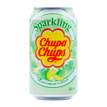 Напій Chupa Chups Melon & Cream Flavour 345ml - Retromagaz