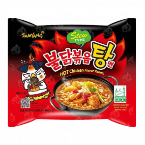 Лапша Samyang Buldak Hot Chicken Flavor Ramen Stew Type Острая 145g