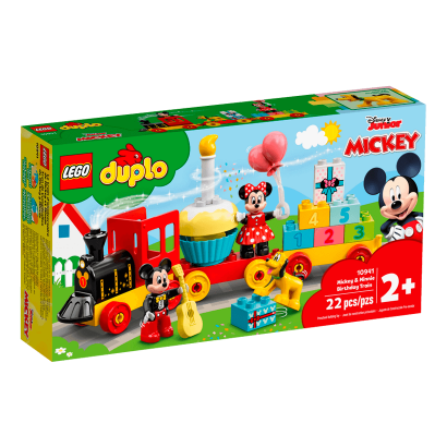 Набір Lego Святковий поїзд Міккі та Мінні 10941 Duplo Новий - Retromagaz