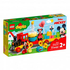 Набір Lego Святковий поїзд Міккі та Мінні 10941 Duplo Новий
