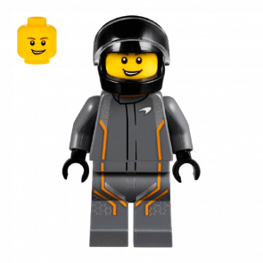 Фигурка Lego McLaren Senna Race Car Driver Другое Speed Champions sc069 Б/У - Retromagaz
