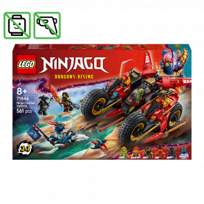 Конструктор Lego Без Фигурок Боевая Машина Ниндзя Ninjago 71844 Новый - Retromagaz