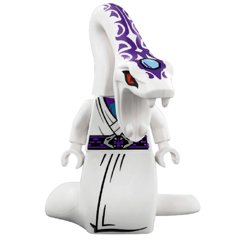 Фігурка Lego Serpentine Pythor Chumsworth White Ninjago njo0220 Б/У - Retromagaz