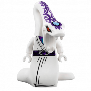 Фігурка Lego Serpentine Pythor Chumsworth White Ninjago njo220 Б/У