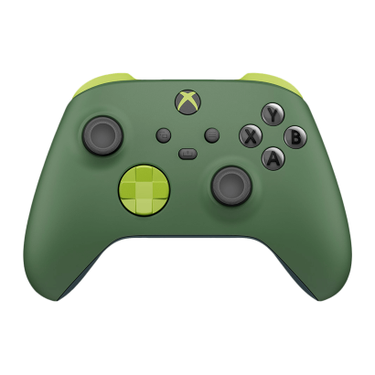 Геймпад Бездротовий Microsoft Xbox Series Controller Play Kit Remix Special Edition Green Б/У - Retromagaz