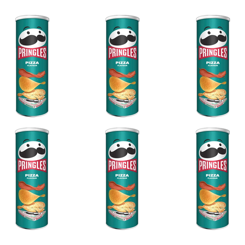 Набор Чипсы 6шт Pringles Pizza 165g - Retromagaz