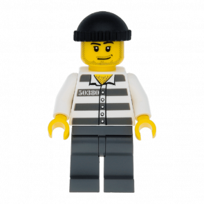 Фігурка Lego City Police 973pb3375 Prisoner 50380 cty0200 Б/У Нормальний