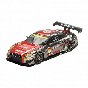 Машинка Premium MINI GT Nissan GT-R NISMO GT3 #11 "GAINER TANAX GT-R" GAINER 1:64 MGT00861-BL Grey - Retromagaz