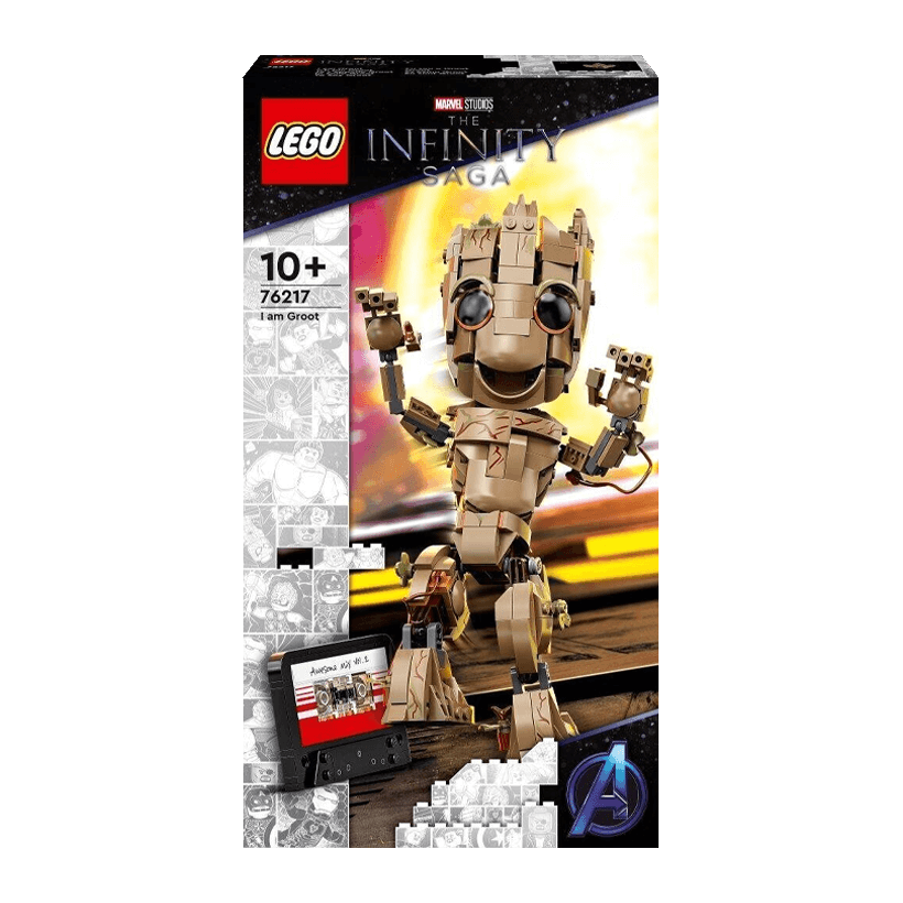 Конструктор Lego Я є Грут Super Heroes 76217 Новий - Retromagaz