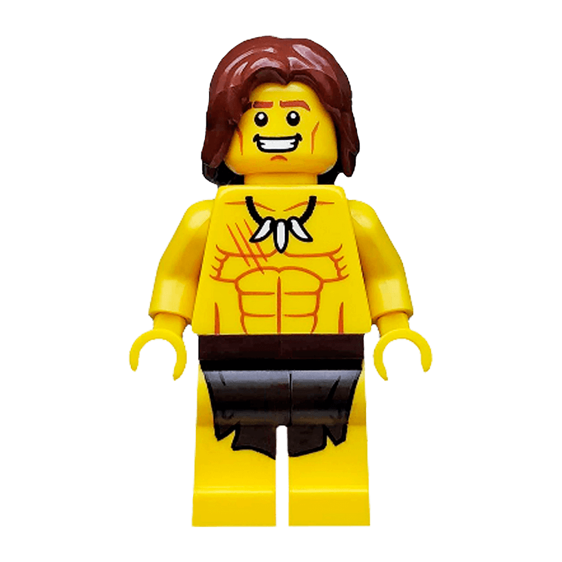 Фигурка Lego Series 7 Jungle Boy Collectible Minifigures col106 Б/У - Retromagaz