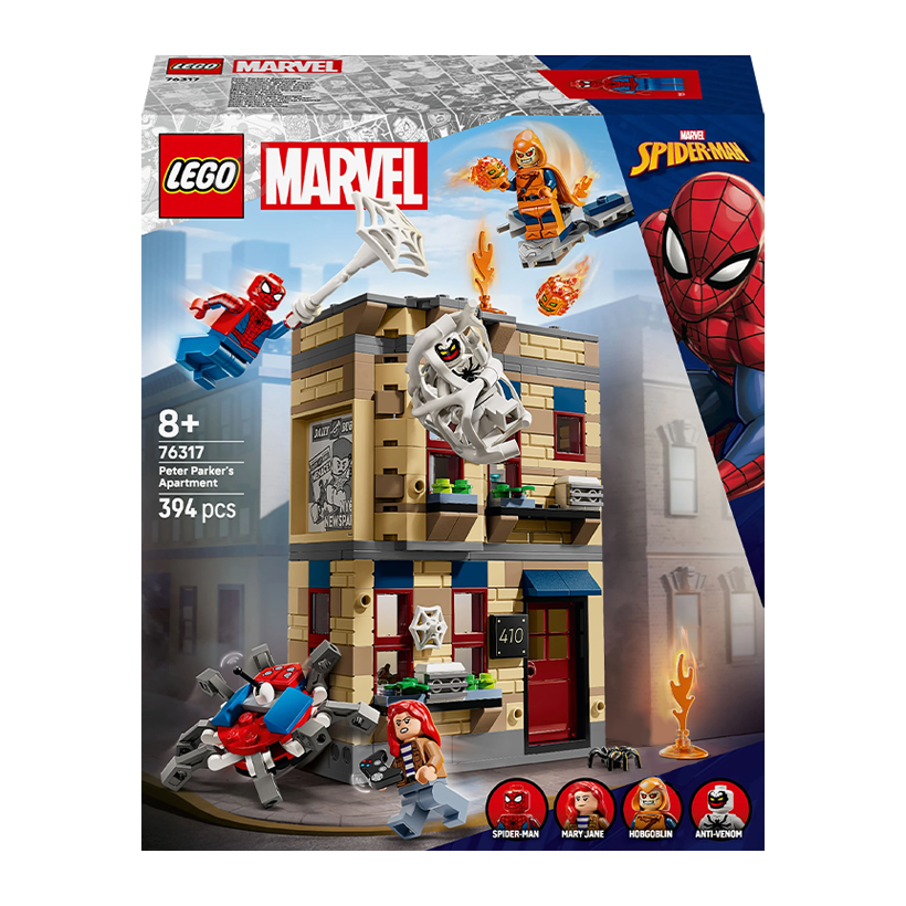 Конструктор Lego Квартира Пітера Паркера Super Heroes 76317 Новий - Retromagaz