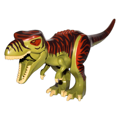 Фигурка Lego Animals Динозавр Tyrannosaurus rex with Reddish Brown Back TRex03 Olive Green Б/У Нормальный - Retromagaz