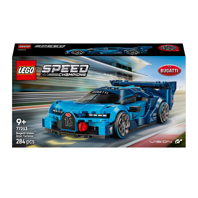 Конструктор Lego Спортивний Автомобіль Bugatti Vision Gran Turismo Hyper Speed Champions 77253 Новий - Retromagaz