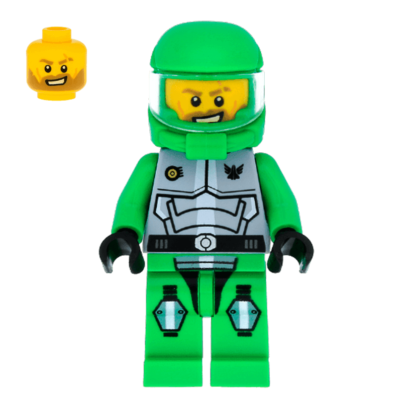 Фигурка Lego Galaxy Squad Chuck Stonebreaker Space gs009 Б/У - Retromagaz