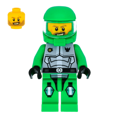 Фигурка Lego Chuck Stonebreaker Space Galaxy Squad gs009 Б/У - Retromagaz