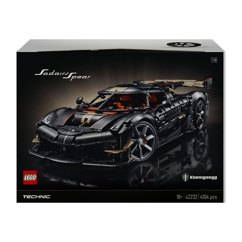 Конструктор Lego Koenigsegg Sadair's Spear Technic 42232 Новый - Retromagaz