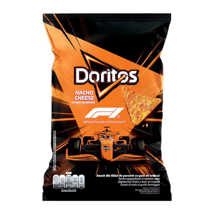 Чипси Doritos Кукурудзяні зі Смаком Сиру 90g - Retromagaz