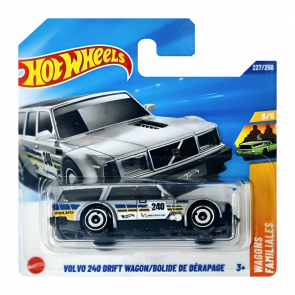 Машинка Базова Hot Wheels Volvo 240 Drift Wagon Wagons 1:64 JBB40 Silver Машинка Базова Hot Wheels Volvo 240 Drift Wagon Wagons 1:64 JBB40 Silver - Retromagaz
