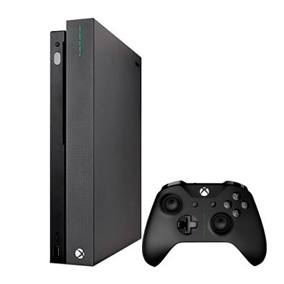 Консоль Microsoft Xbox One X Project Scorpio Limited Edition 1TB Black Black Геймпад Б/У - Retromagaz