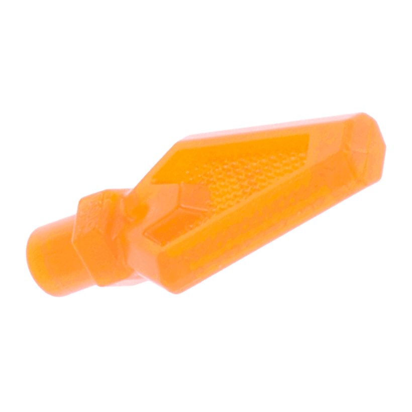 Оружие 10шт Lego Копье Tip 27257 6166891 6290400 Trans-Neon Orange Б/У - Retromagaz