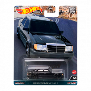 Машинка Premium Hot Wheels Mercedes-Benz 500 E Chase Canyon Warriors 1:64 FPY86/HKC57 Black - Retromagaz