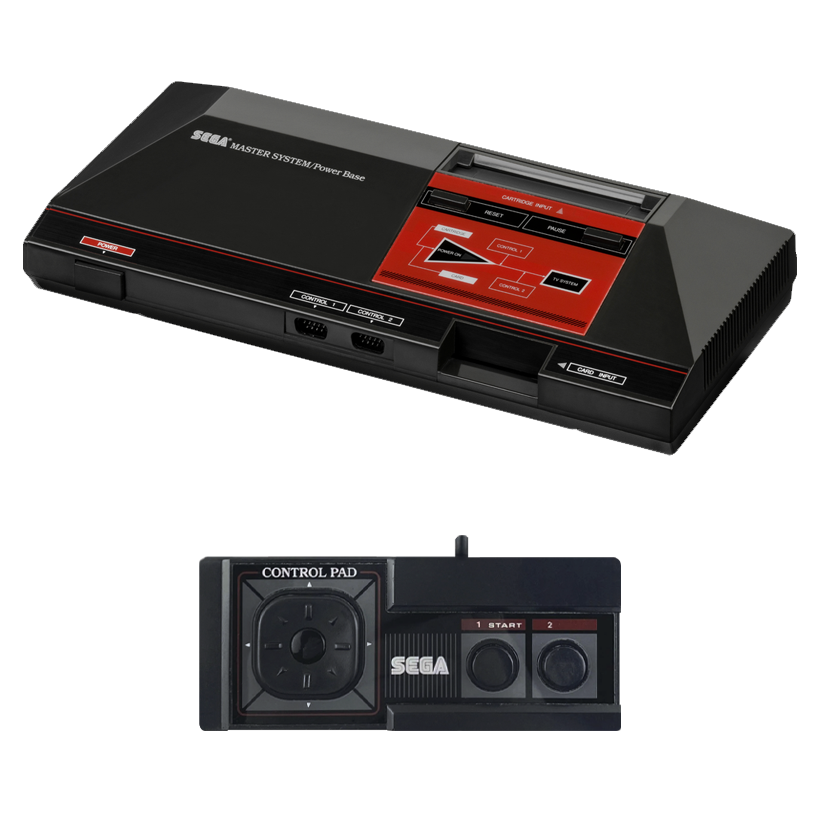 Набор Консоль Sega Master System 1 30xx Black Б/У  + Геймпад Проводной - Retromagaz