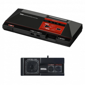 Набор Консоль Sega Master System 1 30xx Black Б/У  + Геймпад Проводной - Retromagaz