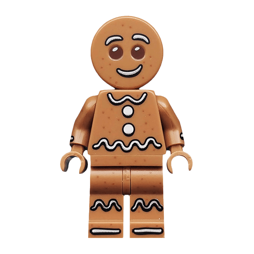 Фигурка Lego Series 11 Gingerbread Man Collectible Minifigures col11-6 col168 Б/У - Retromagaz