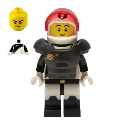 Фігурка Lego Series 21 Space Police Guy Collectible Minifigures col383 Б/У - Retromagaz