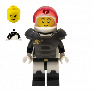 Фігурка Lego Series 21 Space Police Guy Collectible Minifigures col383 Б/У