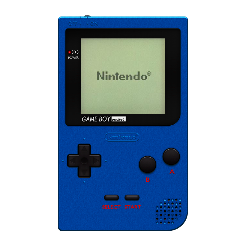 Консоль Nintendo Game Boy Pocket Blue Б/У - Retromagaz