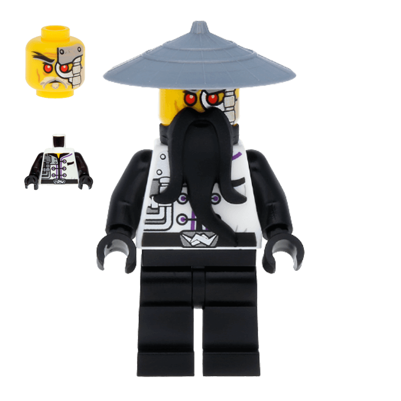 Фигурка Lego Ninjago Другое Master Sensei Wu Evil njo095 Б/У Нормальный - Retromagaz