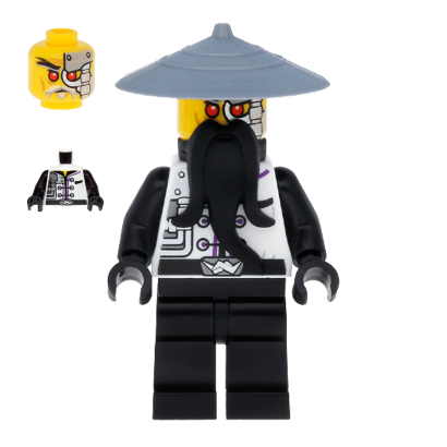 Фигурка Lego Ninjago Другое Master Sensei Wu Evil njo095 Б/У Нормальный - Retromagaz