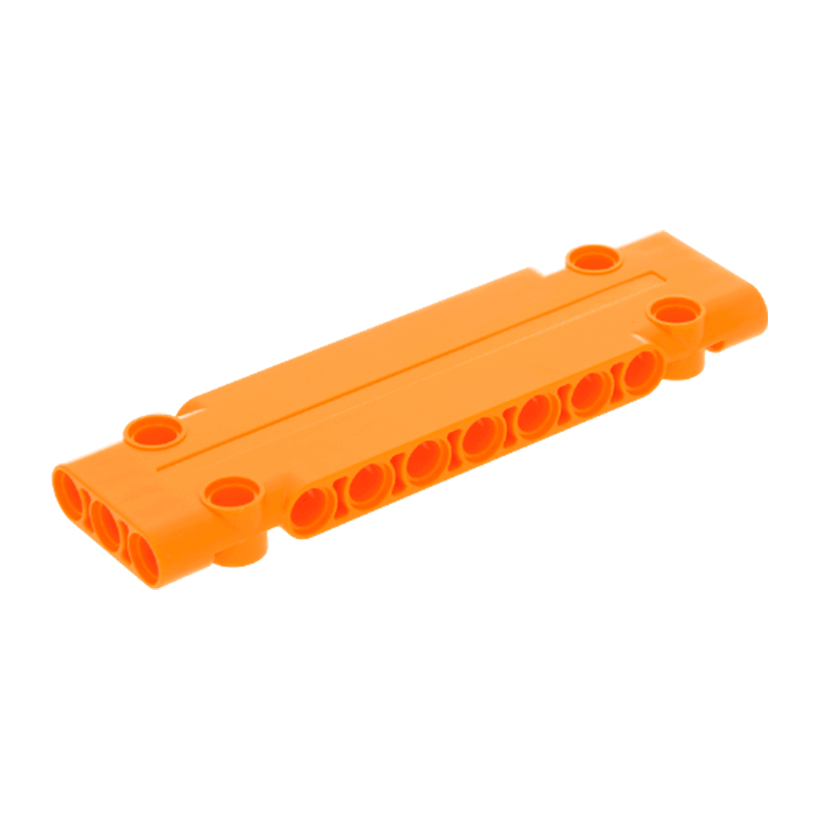 Technic 2шт Lego Панель Прямоугольная 3 x 11 x 1 15458 6102612 Orange Б/У - Retromagaz